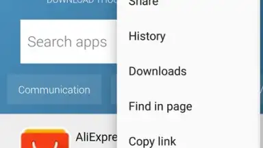 Screenshot von 4G Browser 4