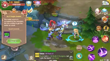 Screenshot von Summoners Knight: Dragon Blaze 4