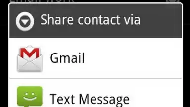 Screenshot von Text Message 2