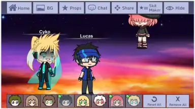 Screenshot von Gachaverse 2