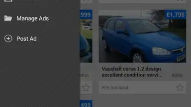 Screenshot von Gumtree 3
