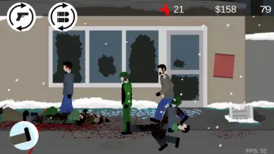Screenshot von Flat Zombies: Cleanup and Defense 17