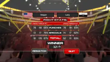 Screenshot von MMA Fighting Clash 3