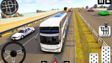 Screenshot von Coach Bus Driving - Bus Games 2