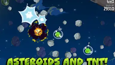Screenshot von Angry Birds Space 4