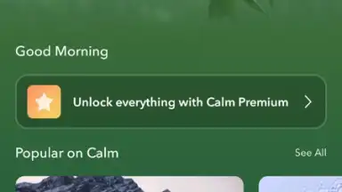 Screenshot von Calm - Sleep, Meditate, Relax 1