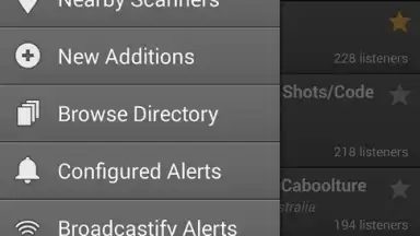 Screenshot von Scanner Radio 1