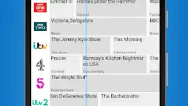 Screenshot von TV Listings Guide UK Cisana TV 8