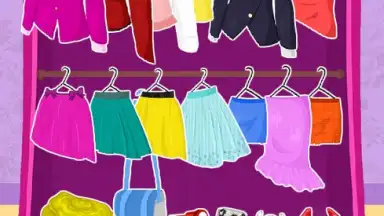 Screenshot von Princess High School Dress Up 3