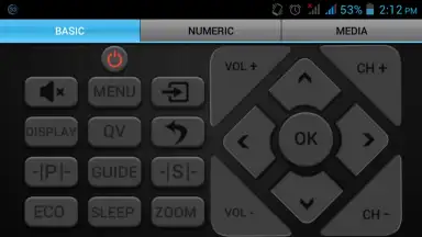 Screenshot von Videocon IR Remote 1