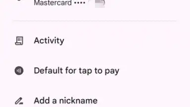 Screenshot von Google Wallet 4