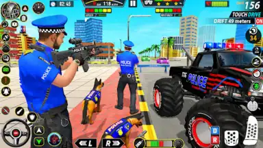 Screenshot von Police Monster Truck Car Games 8