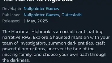 Screenshot von Steam 1