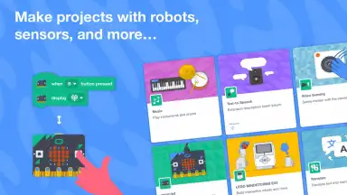 Screenshot von Scratch 3
