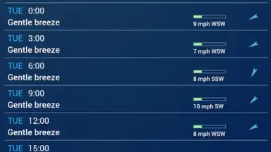 Screenshot von Digital Clock & World Weather 14