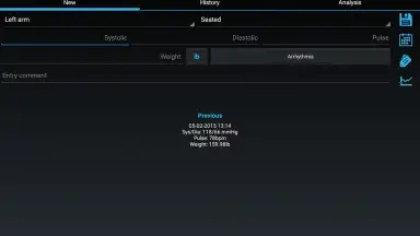 Screenshot von BP Log 12