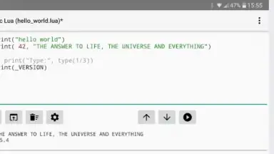Screenshot von Exec Lua 4