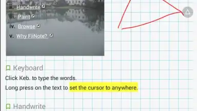 Screenshot von FreeNote 7 7