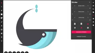 Screenshot von Vector Ink: SVG, Illustrator 14