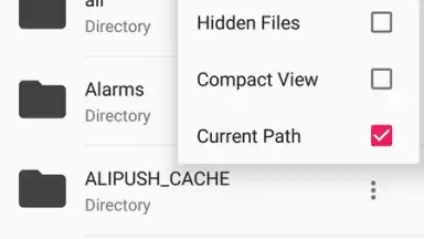 Screenshot von Framaroot File Manager 1