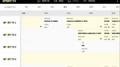 Screenshot von SPORT TV 4