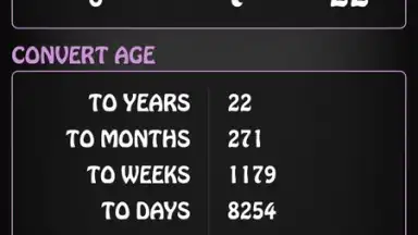 Screenshot von Age Calculator offline pro 4