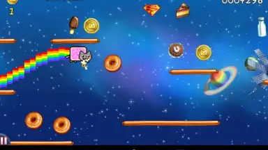 Screenshot von Nyan Cat: Lost In Space 2