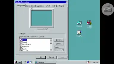 Screenshot von Win 98 Simulator 6