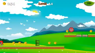 Screenshot von Red Ball 1 8