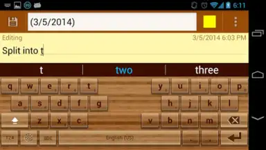 Screenshot von Linpus Keyboard (main body) 5