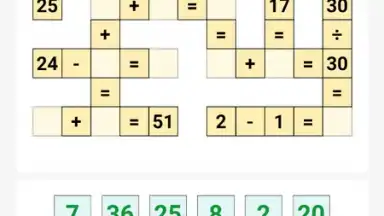 Screenshot von Cross Math 11