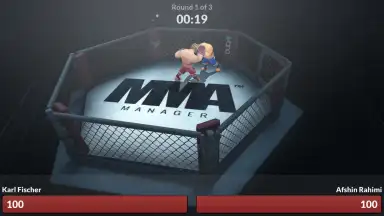 Screenshot von MMA Manager 9