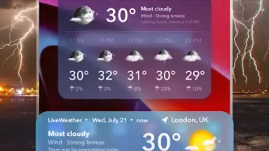 Screenshot von Live Weather Widget & Radar 9