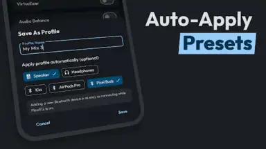 Screenshot von Flow Equalizer 4
