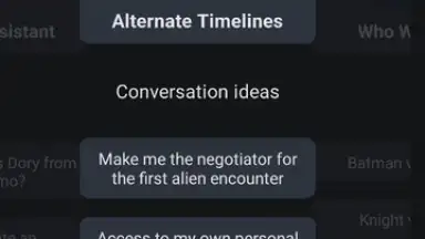 Screenshot von Character AI 5