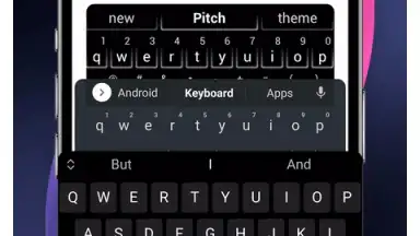 Screenshot von iPhone Keyboard - iOS 18 5