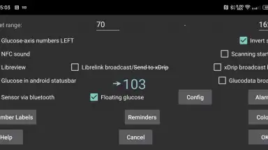 Screenshot von Juggluco 11