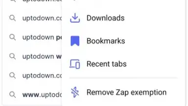 Screenshot von StartPage 5