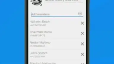 Screenshot von Family Messenger 6