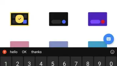Screenshot von Yandex Keyboard 14