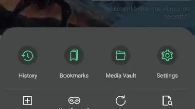 Screenshot von AVG Browser 3