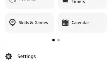 Screenshot von Amazon Alexa 8