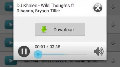 Screenshot von Tubidy MP3 2