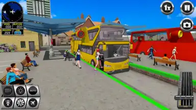 Screenshot von Flying Bus 6