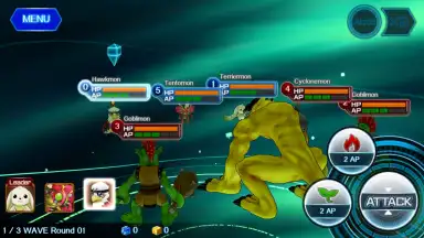 Screenshot von DigimonLinks 6