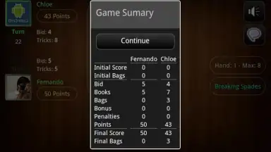Screenshot von Live Spades Pro 1