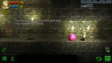 Screenshot von WazHack 6