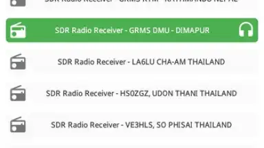 Screenshot von SDR Radio 3