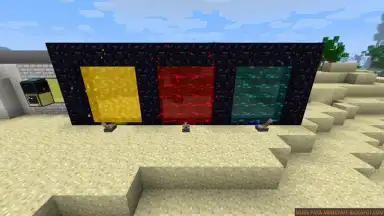 Screenshot von Portal Minecraft 3
