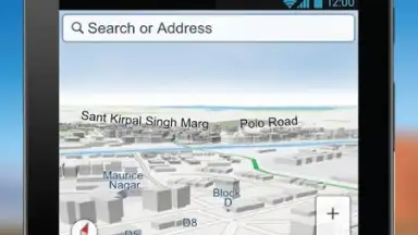 Screenshot von NaviMaps 12